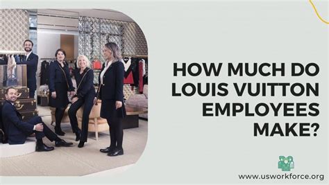 how much do employees make at louis vuitton|Louis Vuitton model salary.